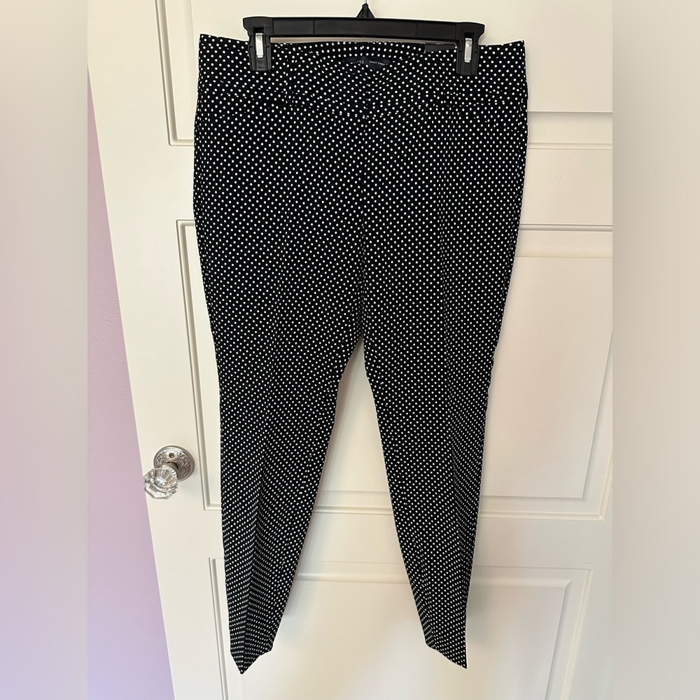 The Limited Black & White Polka Dot Trousers NWT